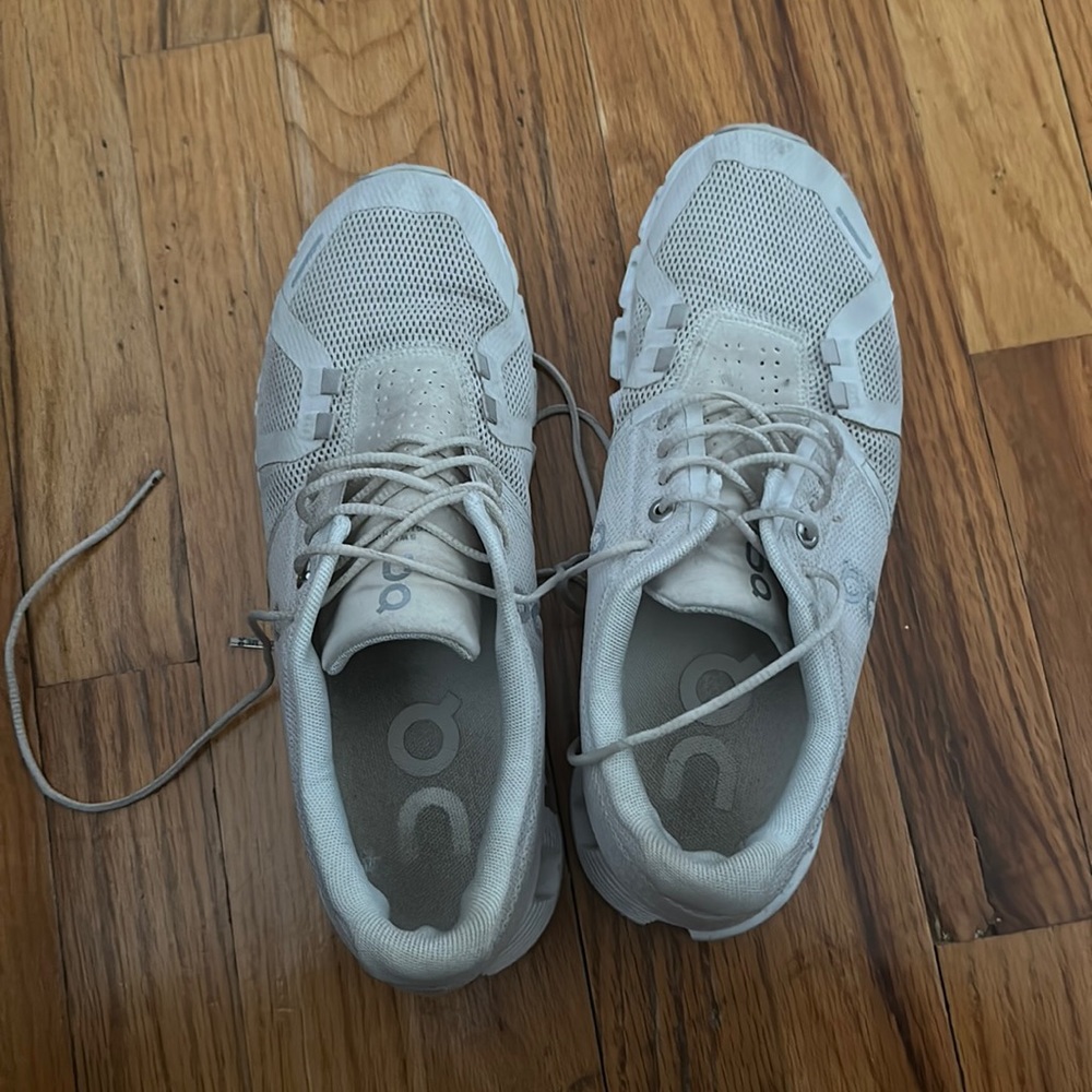 On cloud sneakers